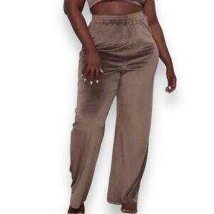 SKIMS Velour Track Pant in Amethyst Size 3X